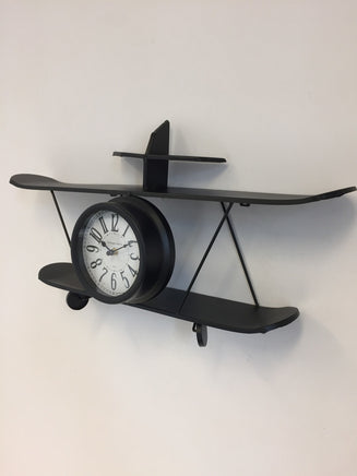 BeoXL - Vliegtuig wandklok Zwart modern design