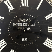 BeoXL - Wandklok hotel de Ville 1885 Vintage Industrieel