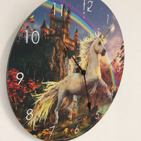 BeoXL - Kinder wandklok unicorn II