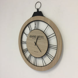 BeoXL - Wandklok Grand Hotel Industrieel Vintage Design