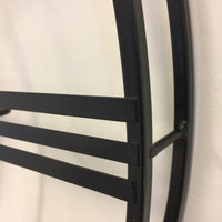 BeoXL - Wandklok BLACK GEAR 70 INDUSTRIEEL DESIGN