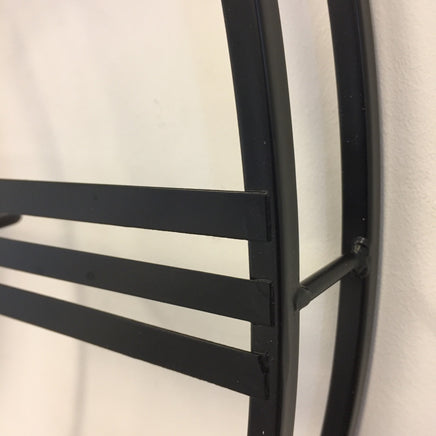BeoXL - Wandklok BLACK GEAR 70 INDUSTRIEEL DESIGN