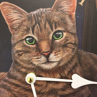BeoXL - Wandklok voor kinderen met kat
