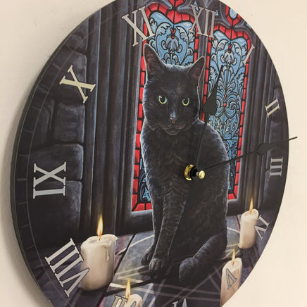 BeoXL - Wandklok voor kinderen met zwarte kat