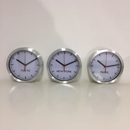 BeoXL - Wandklok SET 3 STUKS New York - Parijs - Tokio