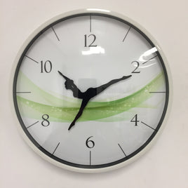 BeoXL - Wandklok Dancer Green Wave Modern Design