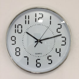 BeoXL - Wandklok DIGI WIT Modern Design