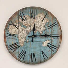 BeoXL - Wandklok WORLD II RETRO VINTAGE DESIGN