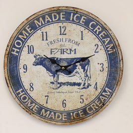 BeoXL - Wandklok Ice Cream Vintage retro design