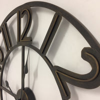 BeoXL - Wandklok RETRO DESIRE METAL vintage design