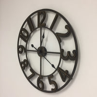 BeoXL - Wandklok RETRO DESIRE METAL vintage design