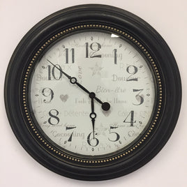 BeoXL - Wandklok NOSTALGY BROWN Vintage design