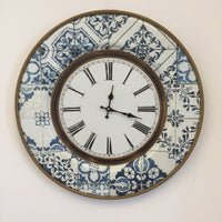 BeoXL - Wandklok DELFT'S BLAUW Modern Design