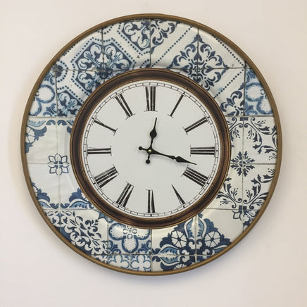 BeoXL - Wandklok DELFT'S BLAUW Modern Design
