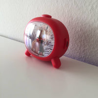 BeoXL - Kinderwekker met galopperend paard rood
