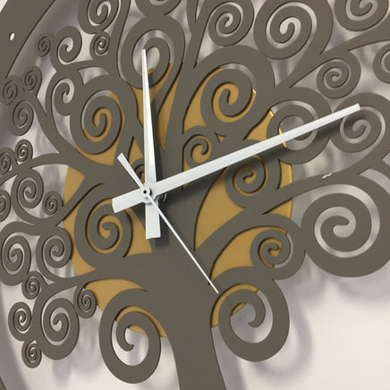BeoXL - Wandklok moderne Italiaanse ontwerp symbolische kleine boom des levens