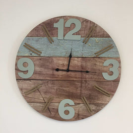 BeoXL - Wandklok WOOD & ROPE