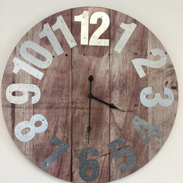 BeoXL - Wandklok WOOD & METAL