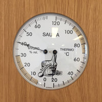 BeoXL - Sauna Thermo- Hygrometer, 180 x 200mm