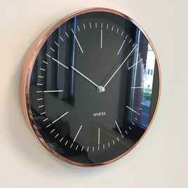 BeoXL - Wandklok Vivess modern style Black