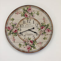 BeoXL - Wandklok La vie en rose retro vintage design