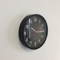 BeoXL - Wandklok Black Thermo & Hygro Modern Design