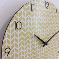 BeoXL - Keukenklok COUNTRY YELLOW modern design