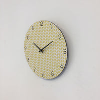BeoXL - Keukenklok COUNTRY YELLOW modern design