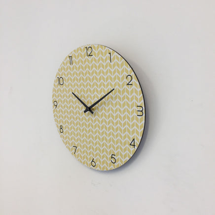 BeoXL - Keukenklok COUNTRY YELLOW modern design