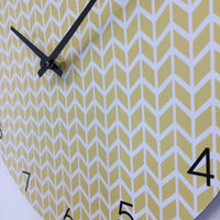 BeoXL - Keukenklok COUNTRY YELLOW modern design