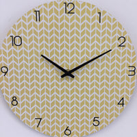 BeoXL - Keukenklok COUNTRY YELLOW modern design