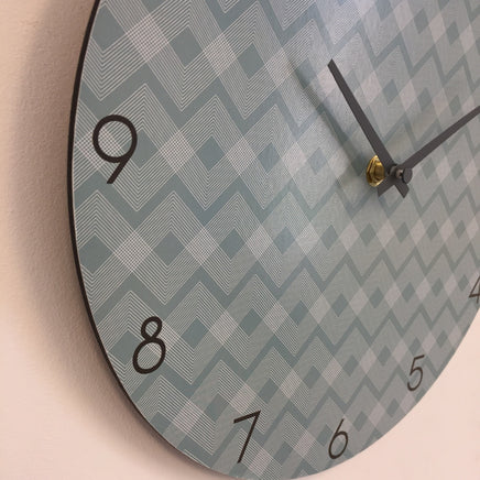 BeoXL - Wandklok ETNIC BLUE MODERN DESIGN