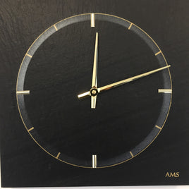 BeoXL - Wandklok NATURA BLACK STONE Modern Design