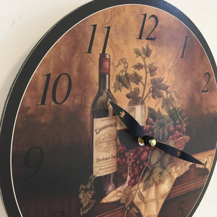 BeoXL - Keukenklok Vin de Bordeaux RETRO VINTAGE