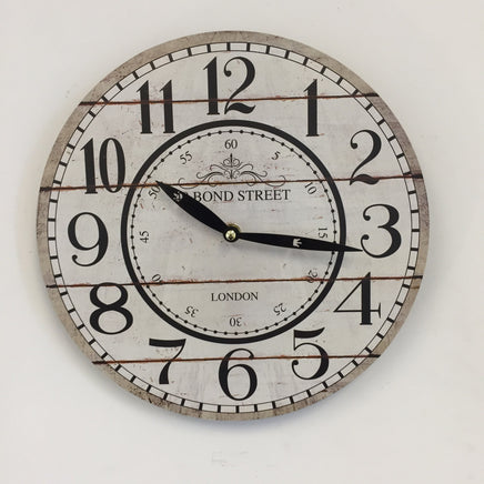 BeoXL - Wandklok BONDSTREET WHITE VINTAGE