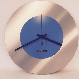 BeoXL - Wandklok RVS Blue Lagoon Modern Design