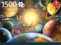 Jumbo Legpuzzel Premium - Floating In Outer Space 1500 Stukjes