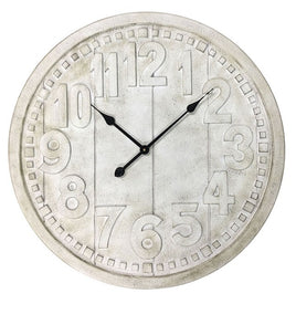 BeoXL - Wandklok WHITE WOODS vintage design