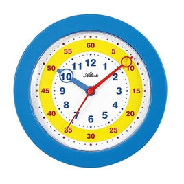 BeoXL - Wandklok voor kinderen blauw