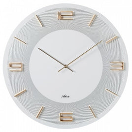 BeoXL - Wandklok GOLD & WHITE MODERN DESIGN