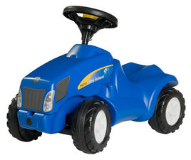 Rolly Toys Looptractor Rollyminitrac Nh T6010 Junior Blauw