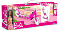 Stamp 2-Wiel Kinderstep Barbie Opvouwbaar Voetrem Roze