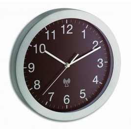 BeoXL - Wandklok Silver and Black Modern Design
