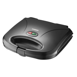 Tosti ijzer en panini grill 750W, zwart