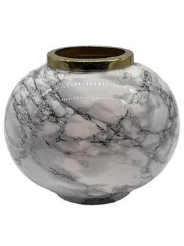 Vase Monterado White Marble