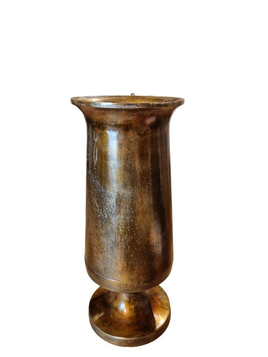 Long Alu Vase Brass Antique