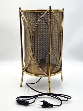 Gold Cilinder lamp Gauze