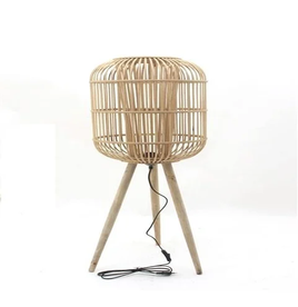 Bamboo Tri-pod Standing Lamp