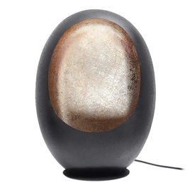 Black Egglamp Rose Gold Foil III