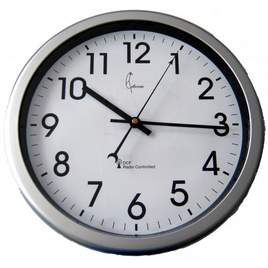 BeoXL - Wandklok Silver Star Modern Design